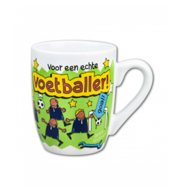 pd party Cartoonmok Voetballer