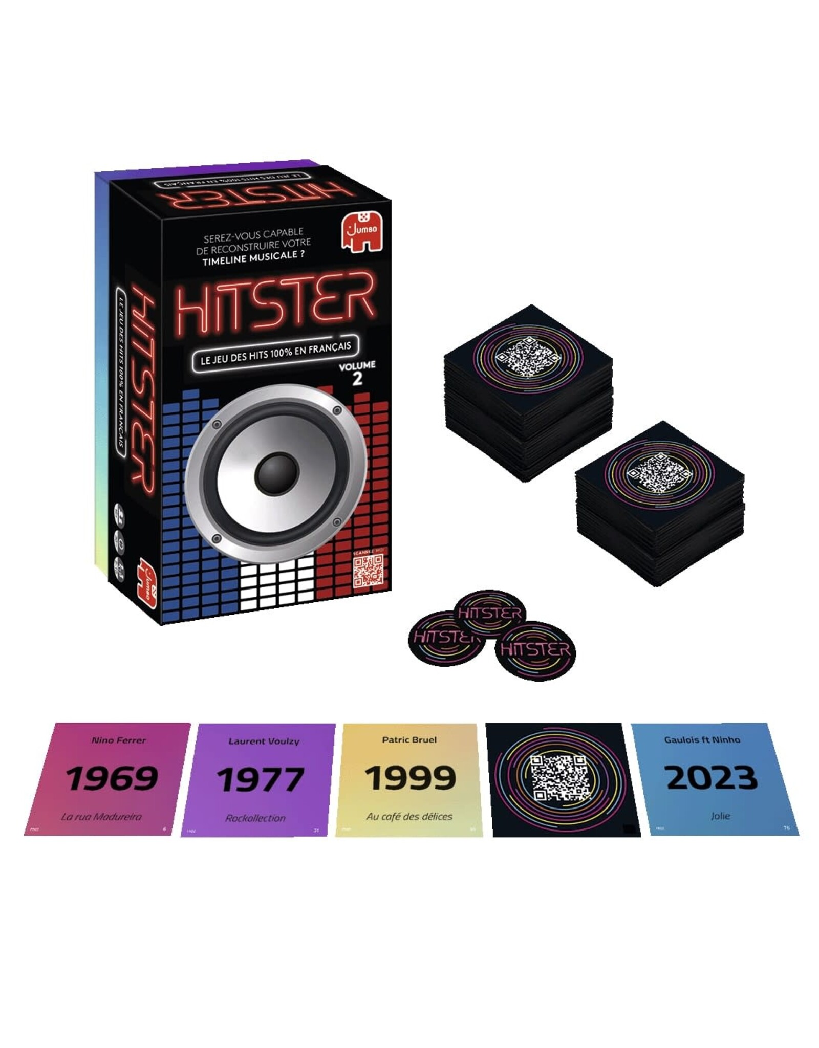 Jumbo Hitster Chansons Françaises
