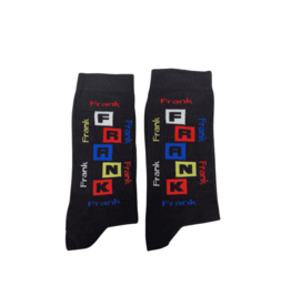 Nooitgedacht Cadeau Naamsokken Heren - Frank (kleur)