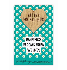 Little Pocket Hug “Happiness blooms from within”