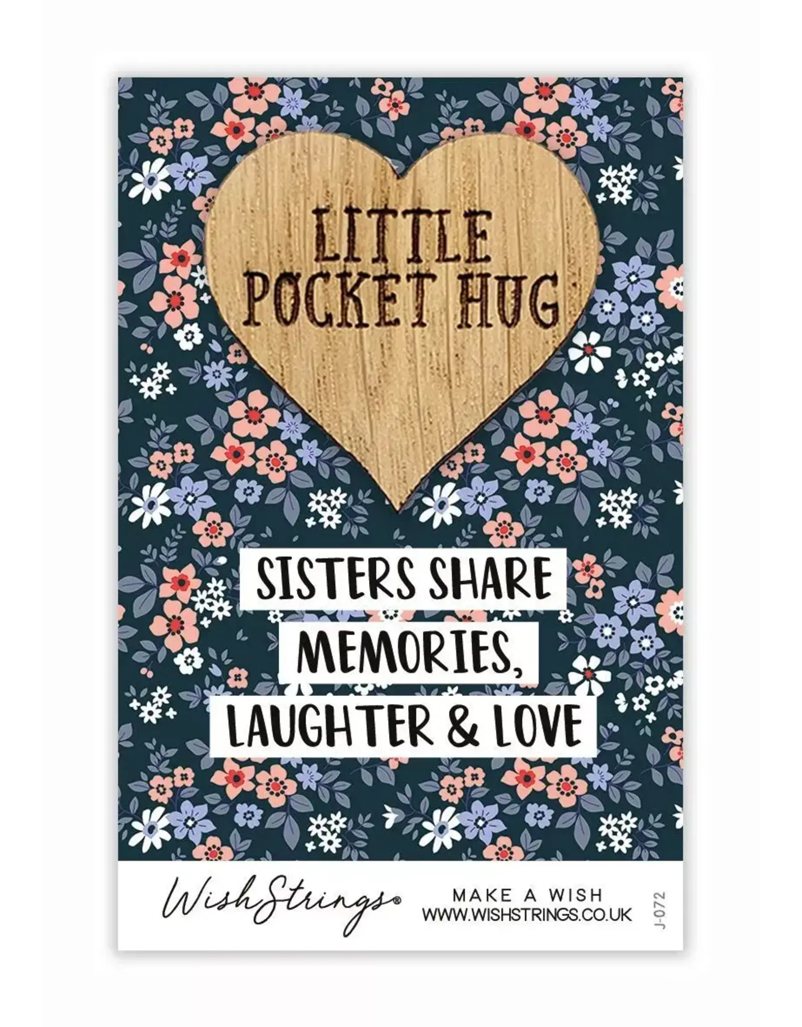 Little Pocket Hug “Sister Laughter & Love”