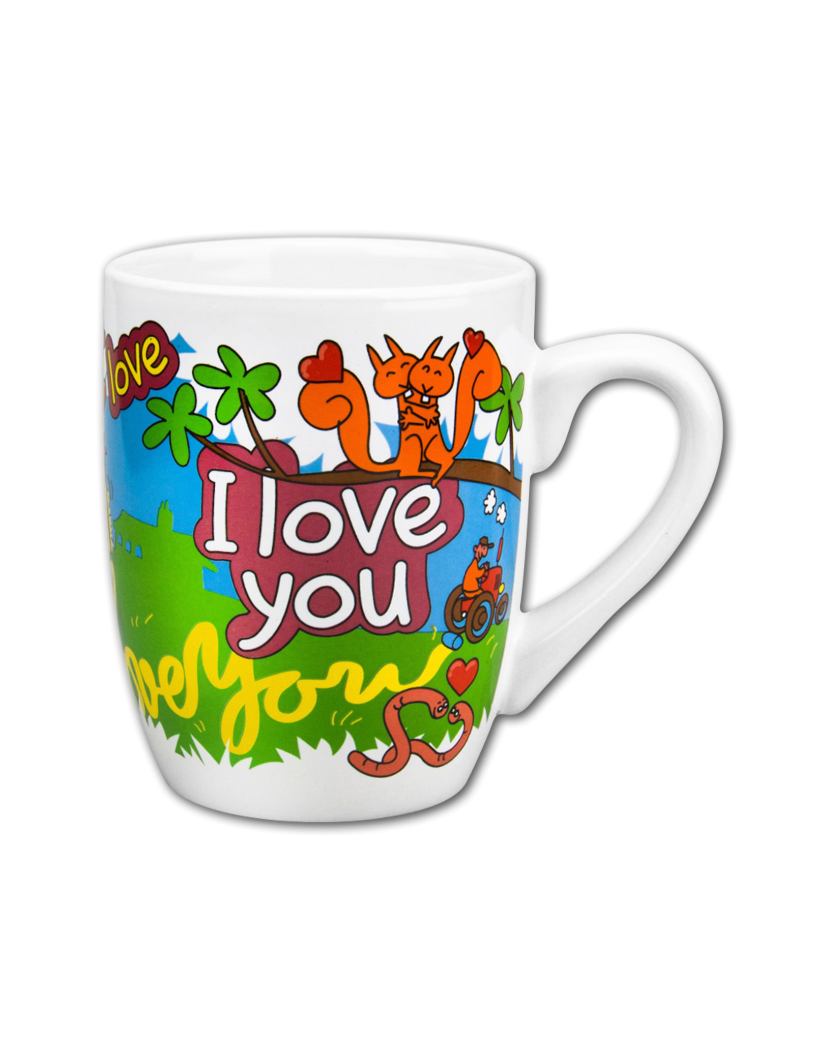 pd party Cartoonmok I Love You
