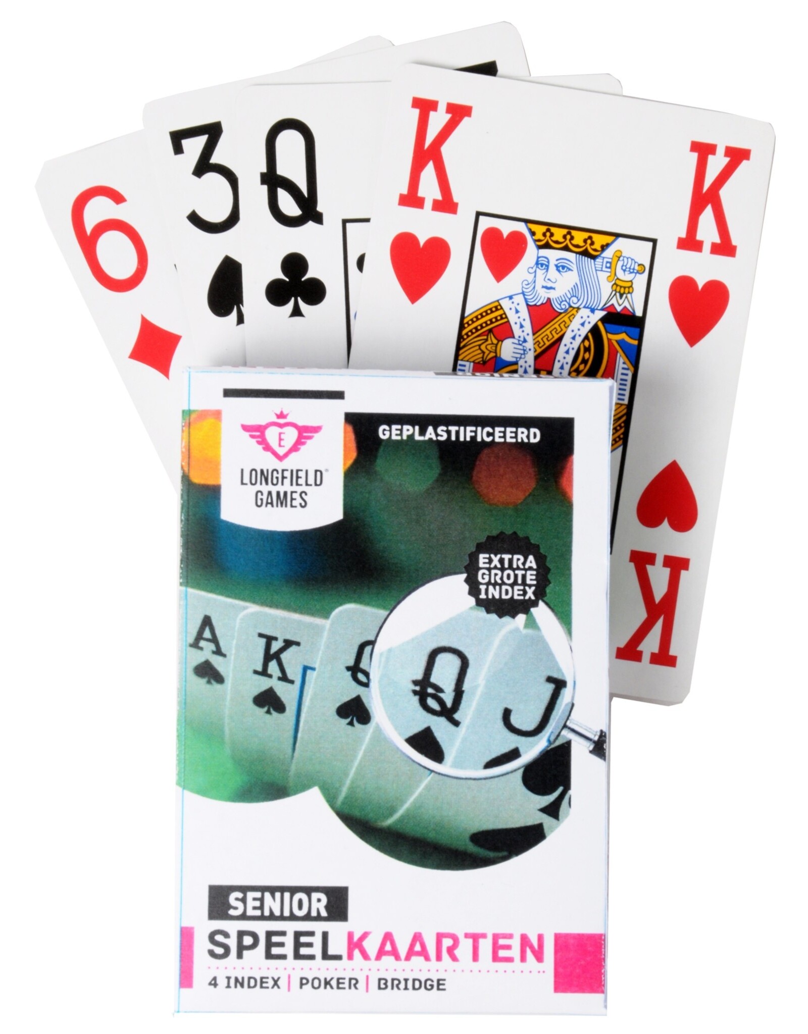 Longfield Games Speelkaarten Senior