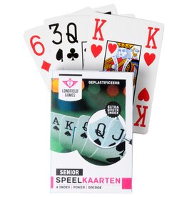 Longfield Games Speelkaarten Senior