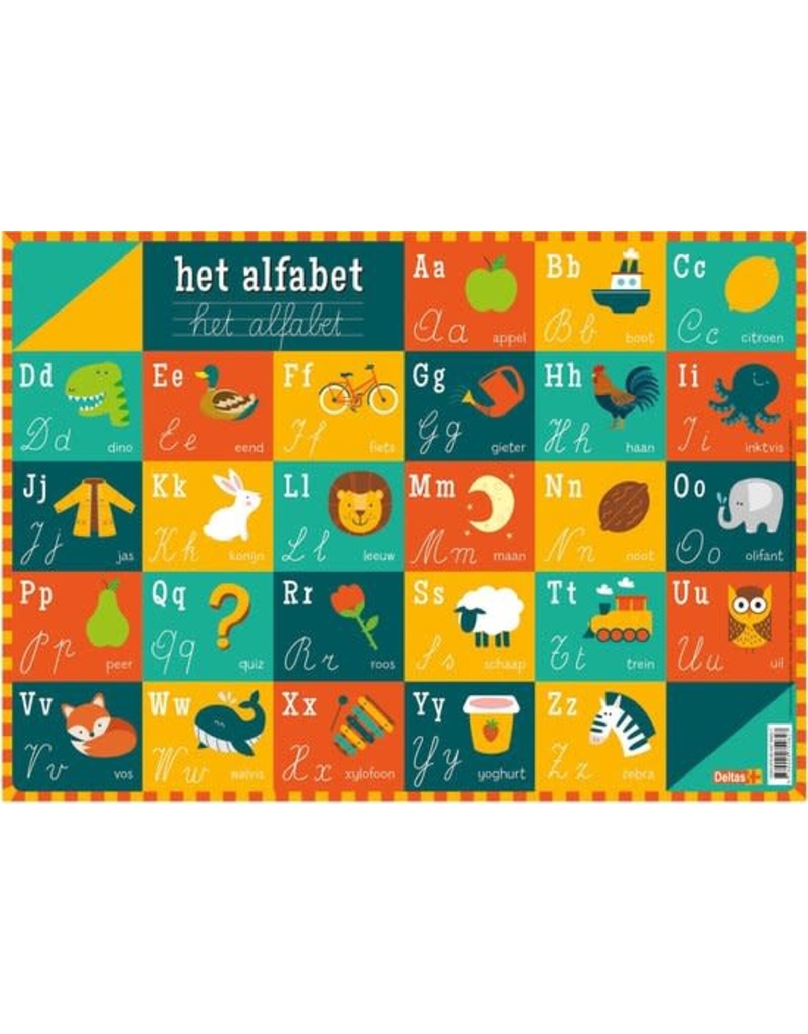 Deltas Educatieve Onderlegger - Het Alfabet