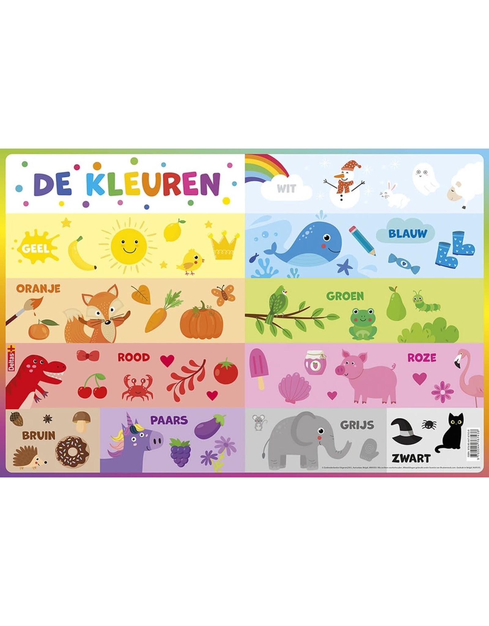 Deltas Educatieve Onderlegger - De Kleuren