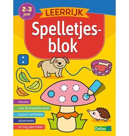 Deltas Leerrijk Spelletjesblok (2-3 jaar)
