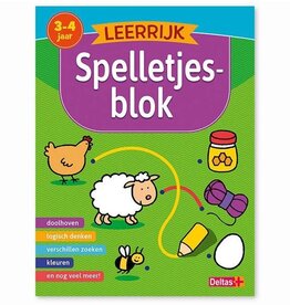 Deltas Leerrijk Spelletjesblok (3-4 jaar)