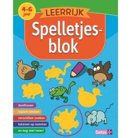 Deltas Leerrijk Spelletjesblok (4-6 jaar)