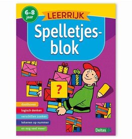 Deltas Leerrijk Spelletjesblok (6-8 jaar)