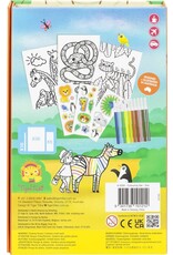 Tiger Tribe Colouring Set Zoo