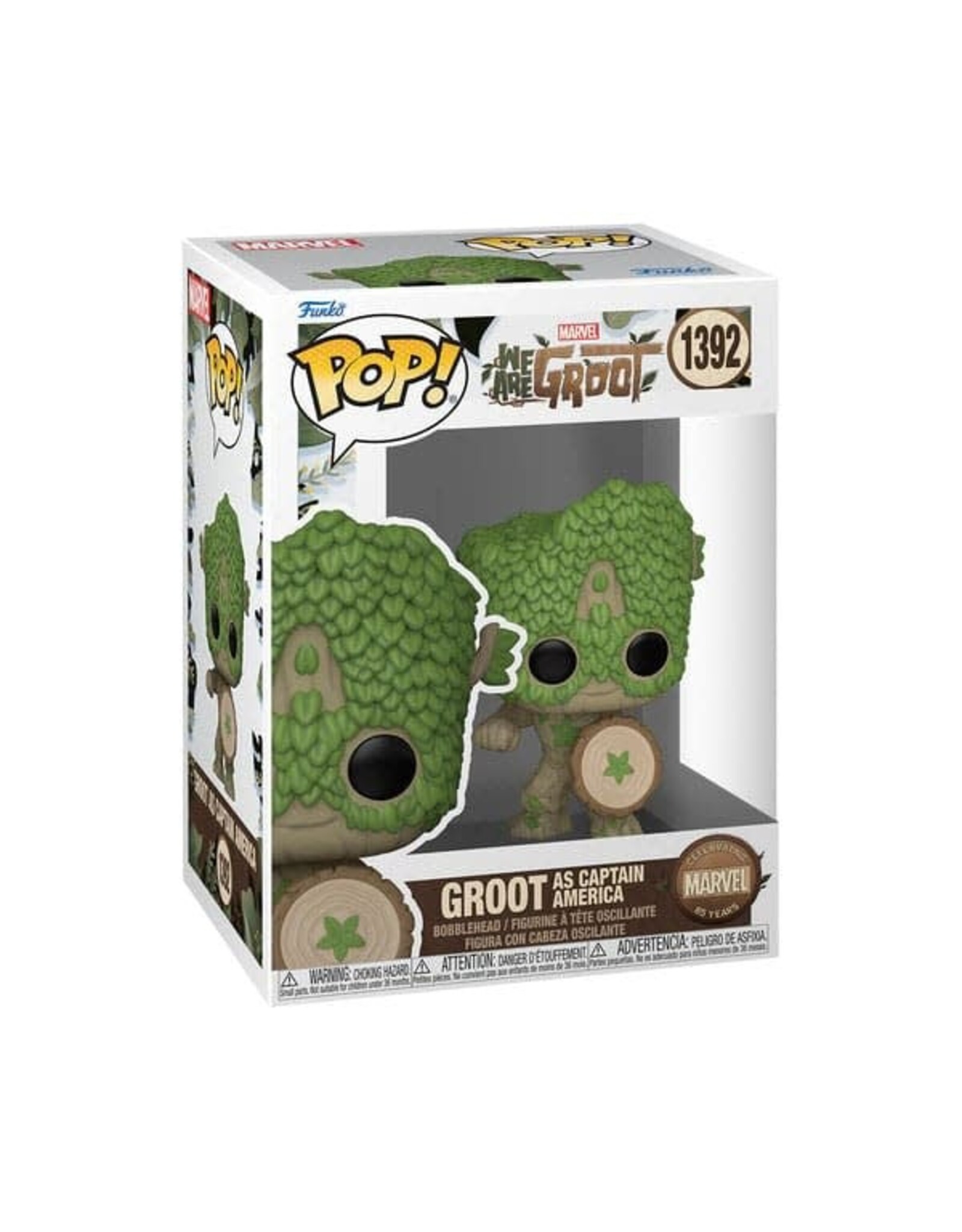 Funko Funko Pop! Marvel nr1392 Groot as Captain America