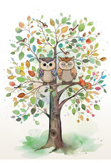 BugArt Portfolio (BugArt) "Two Owls"