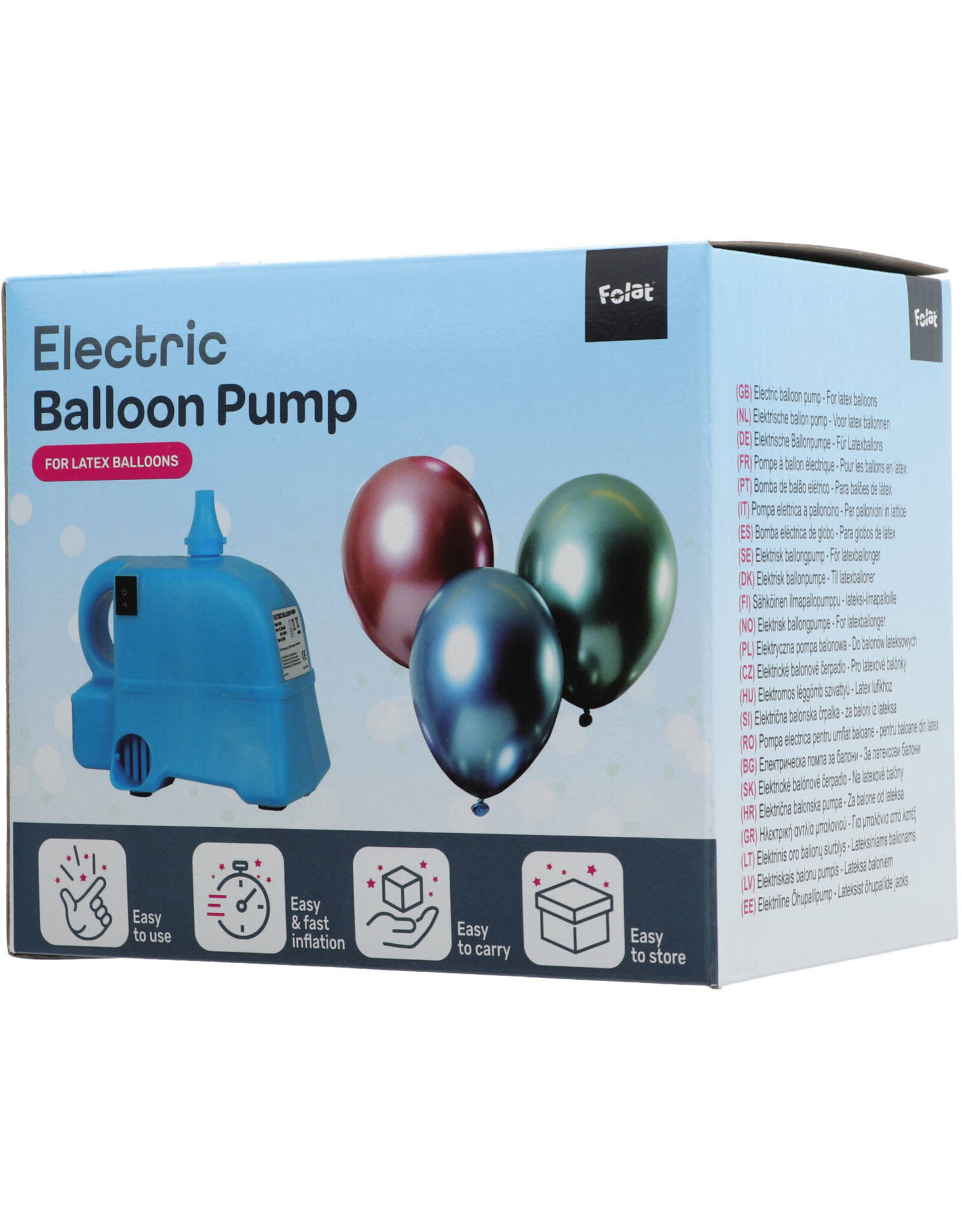 Elektrische Ballonnen Pomp