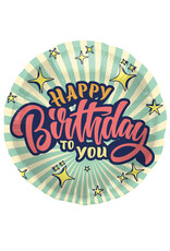 Happy Birthday to You Foil Balloon