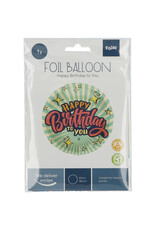 Happy Birthday to You Foil Balloon