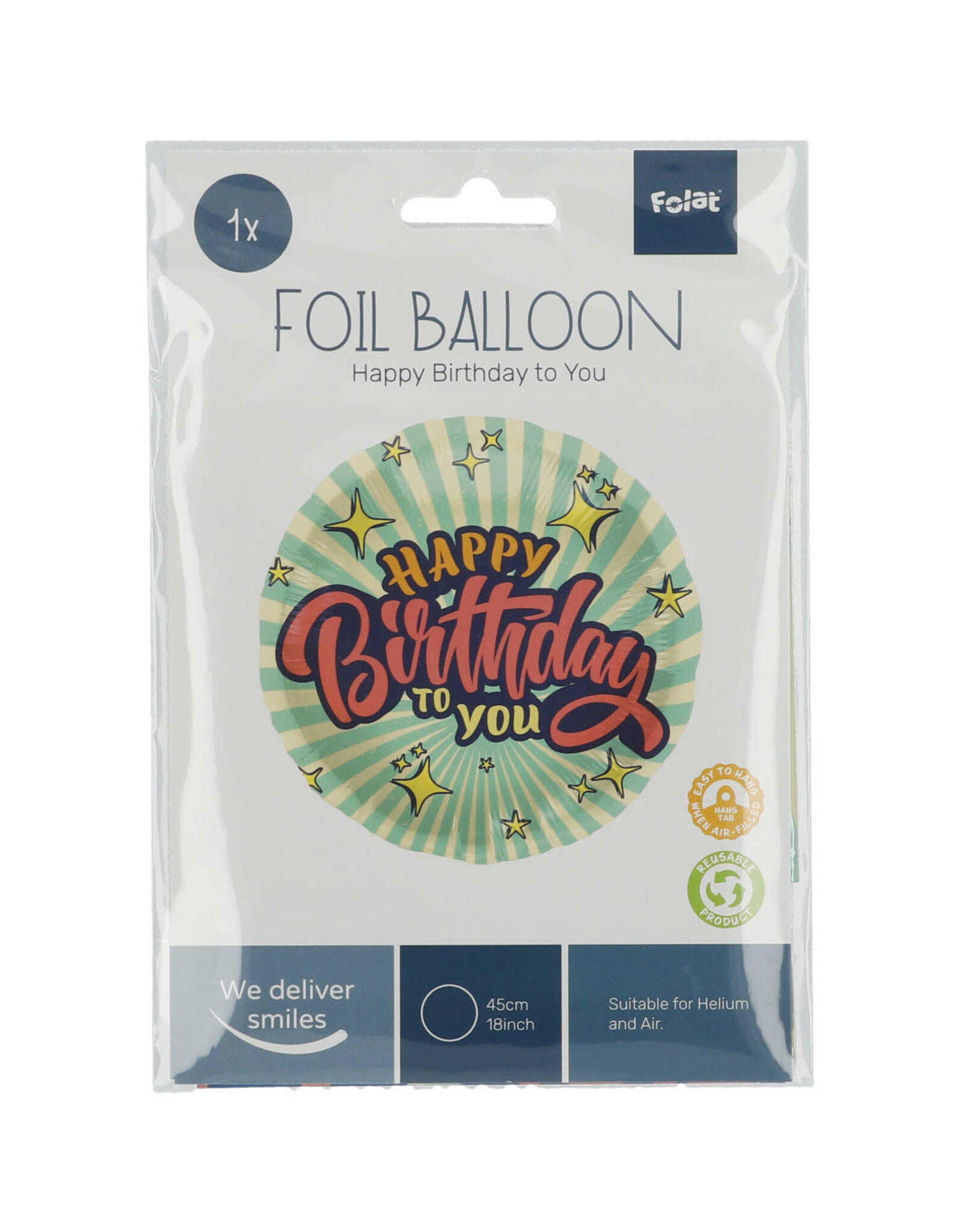 Happy Birthday to You Foil Balloon
