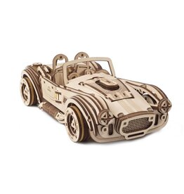 Ugears Houten Modelbouw - Drift Cobra Racewagen