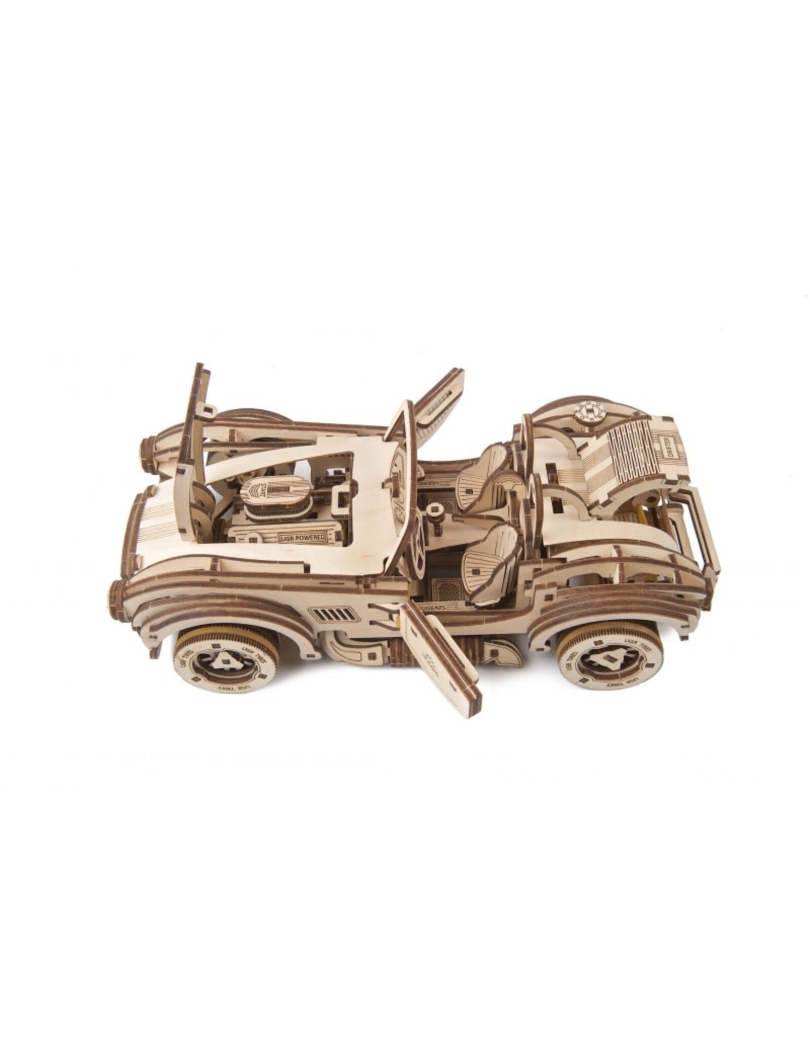 Ugears Houten Modelbouw - Drift Cobra Racing Car