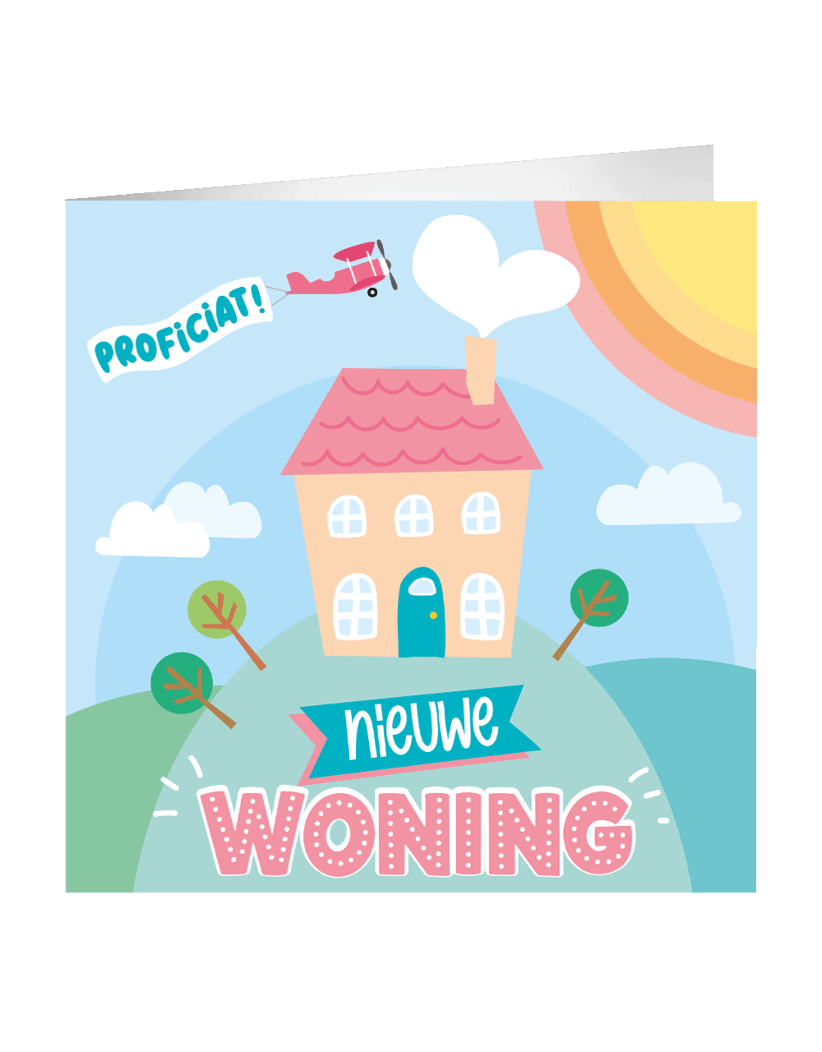 pd party XL Greeting Card - Nieuwe woning
