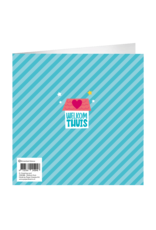 pd party XL Greeting Card - Welkom thuis