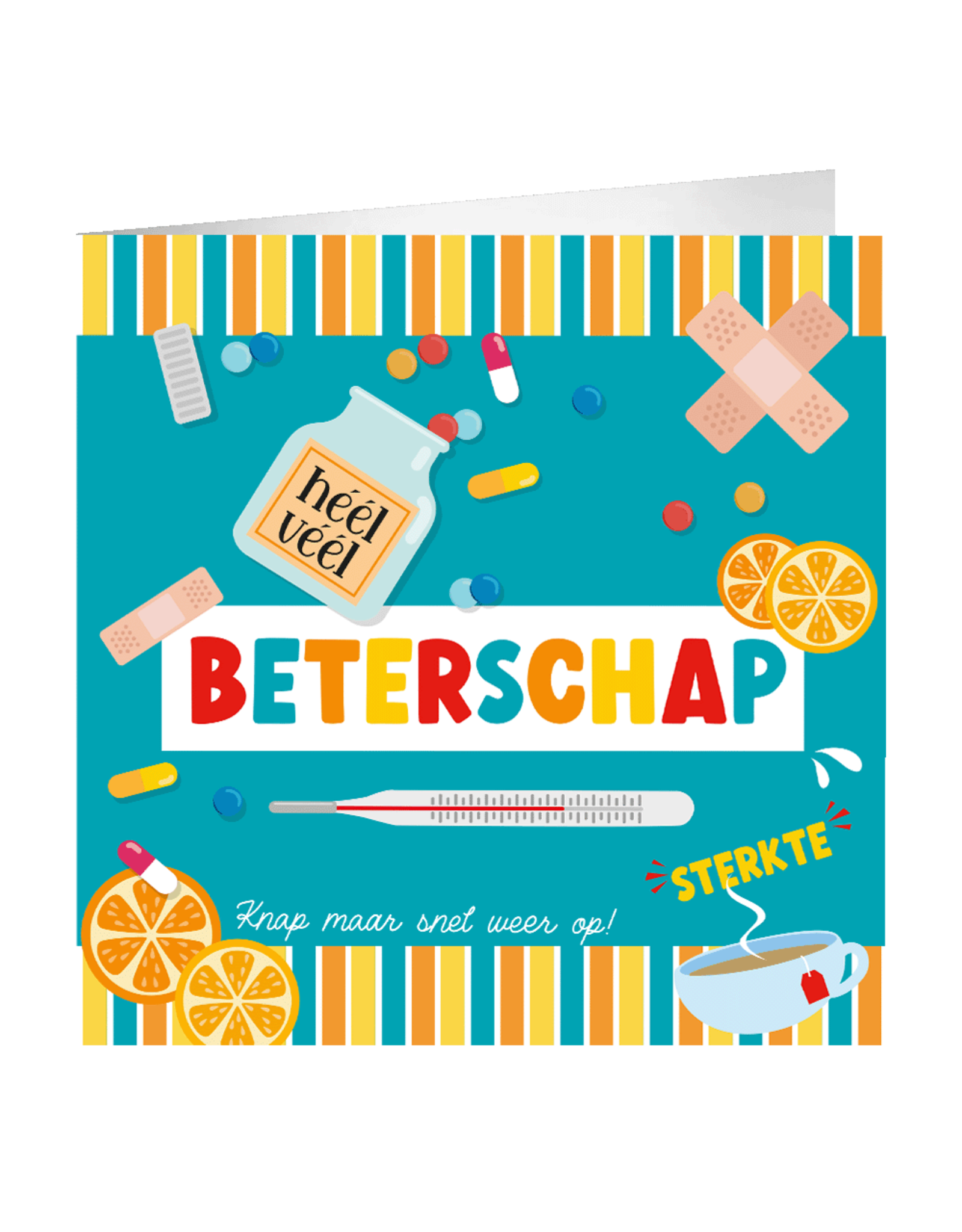 pd party XL Greeting Card - Beterschap