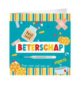 pd party XL Greeting Card - Beterschap
