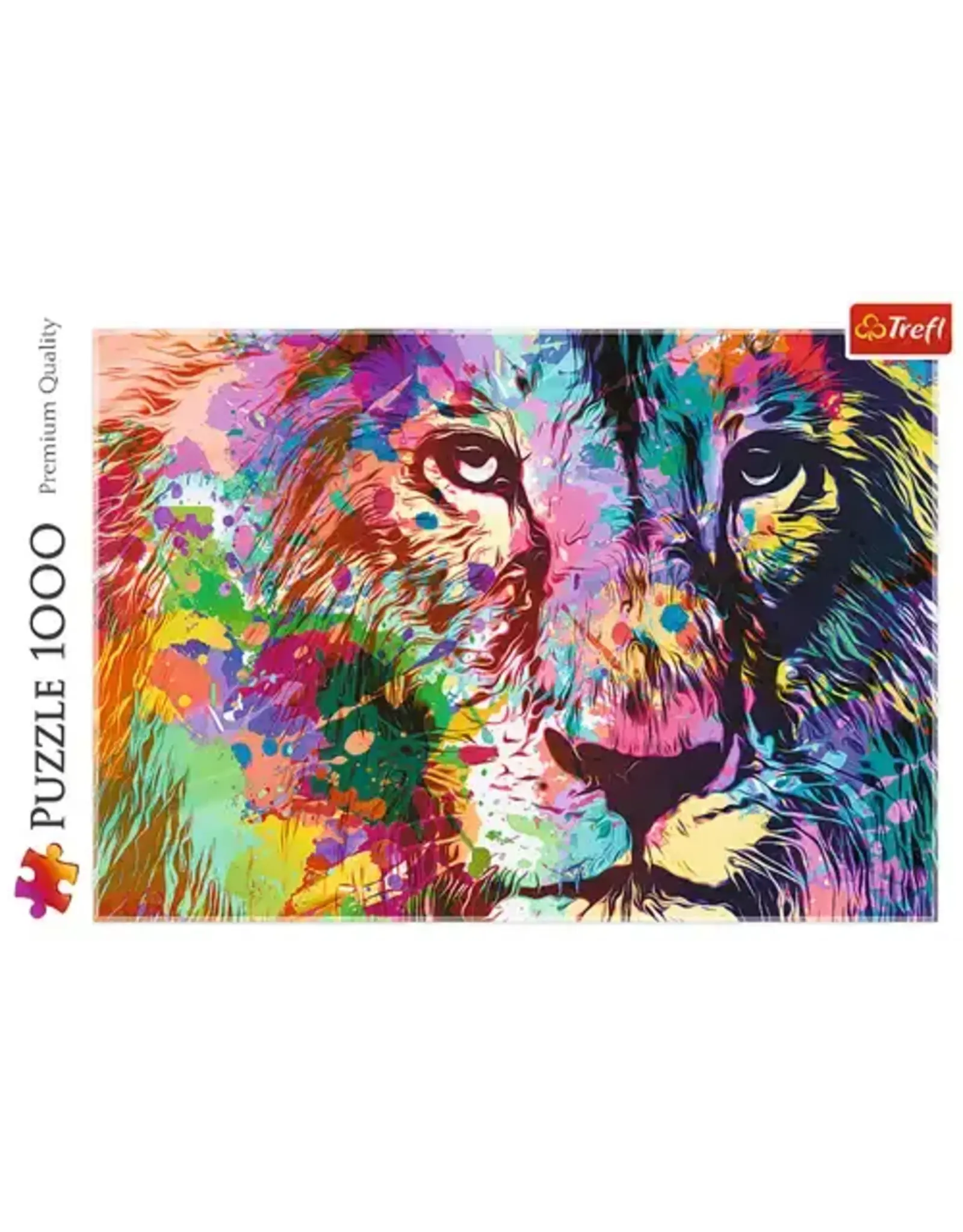 Trefl Colorful Lion Puzzle 1000
