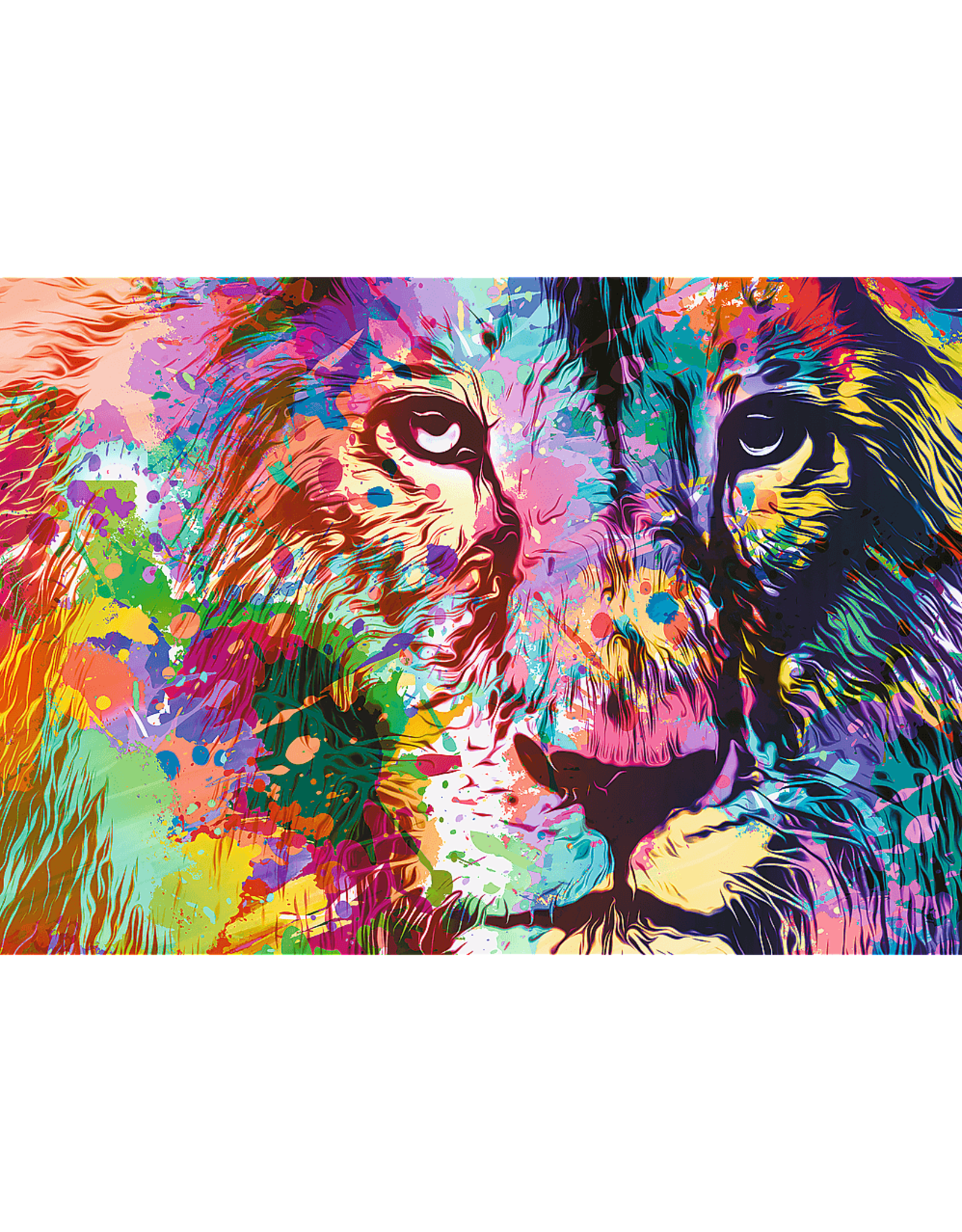 Trefl Colorful Lion Puzzle 1000