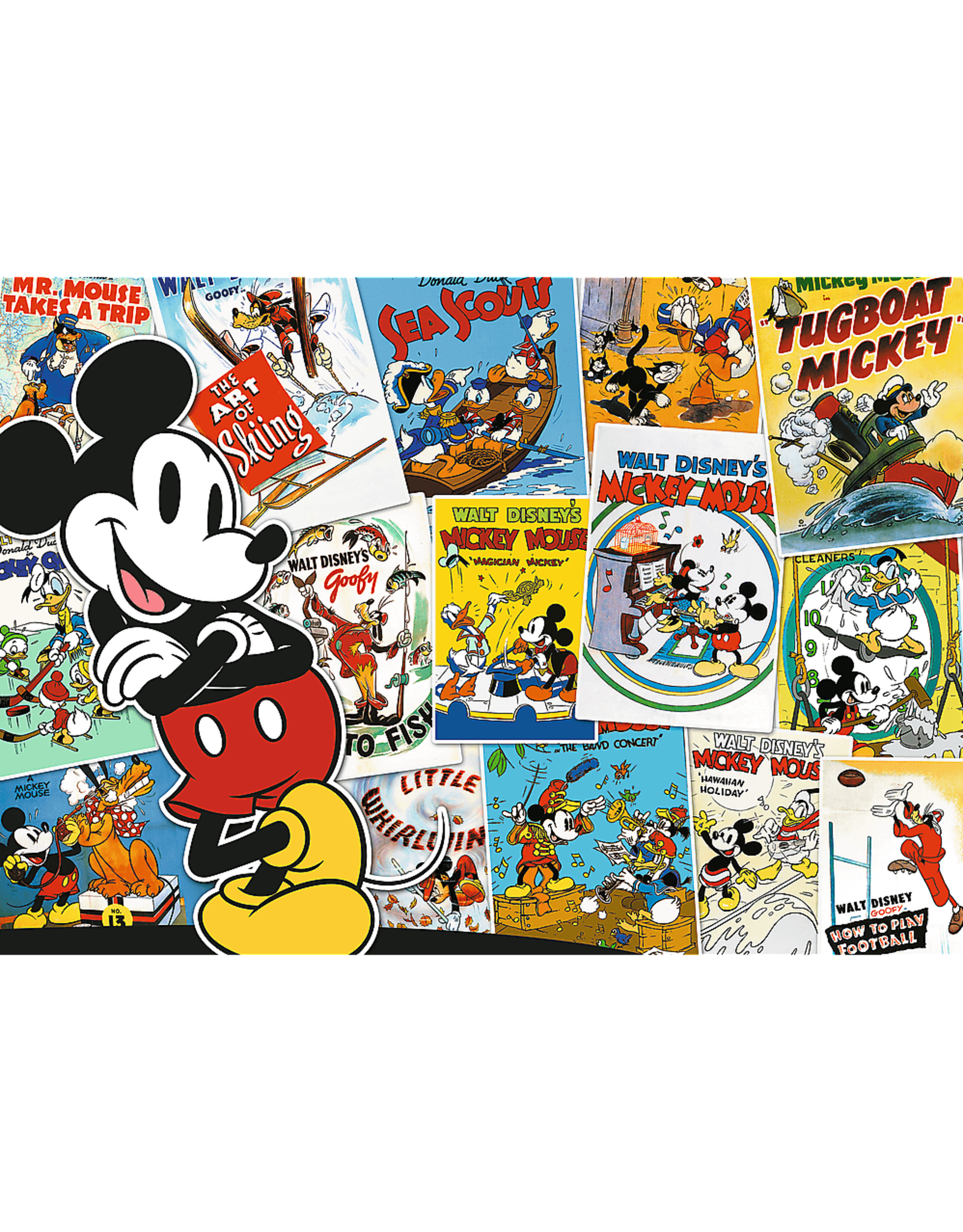 Trefl Mickey World Puzzle 1000