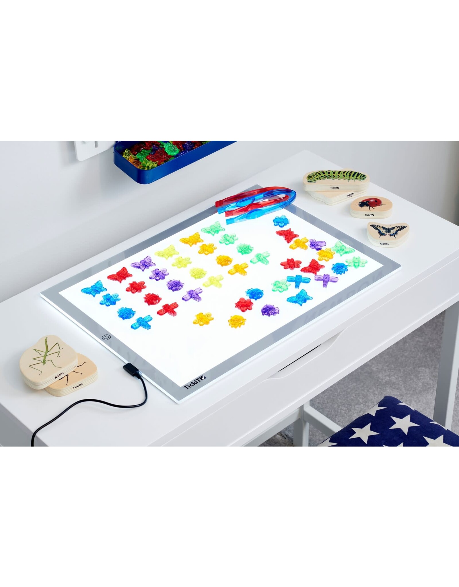 Tickit Doorschijnende Kleurinsecten