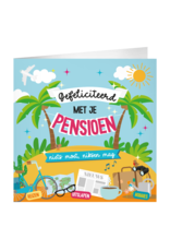 pd party XL Greeting Card - Pensioen