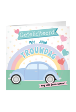 pd party XL Greeting Card - Trouwdag