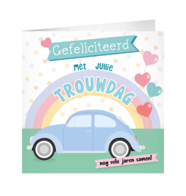 pd party XL Greeting Card - Trouwdag