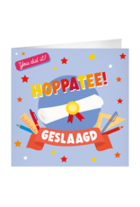 pd party XL Greeting Card - Geslaagd