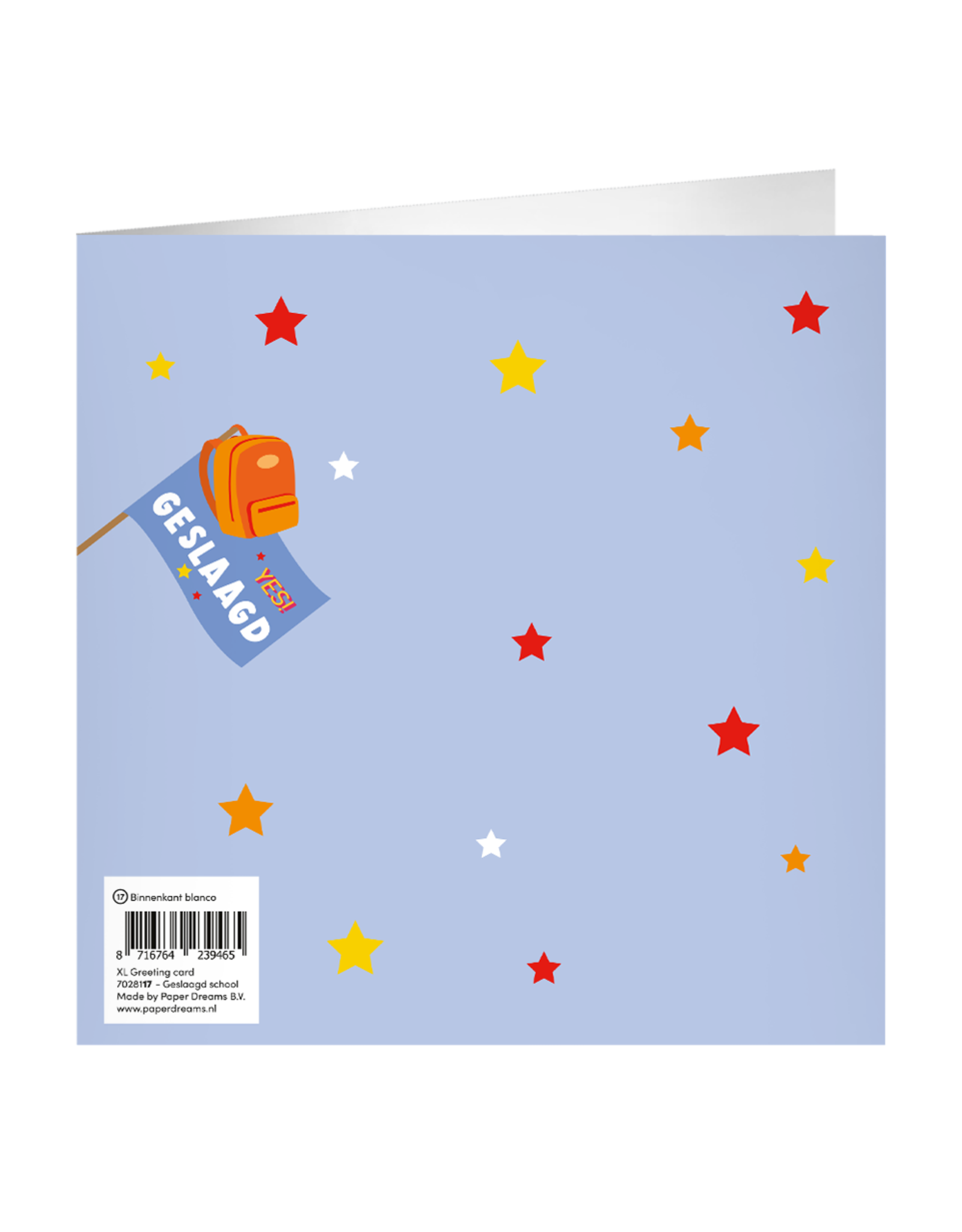 pd party XL Greeting Card - Geslaagd