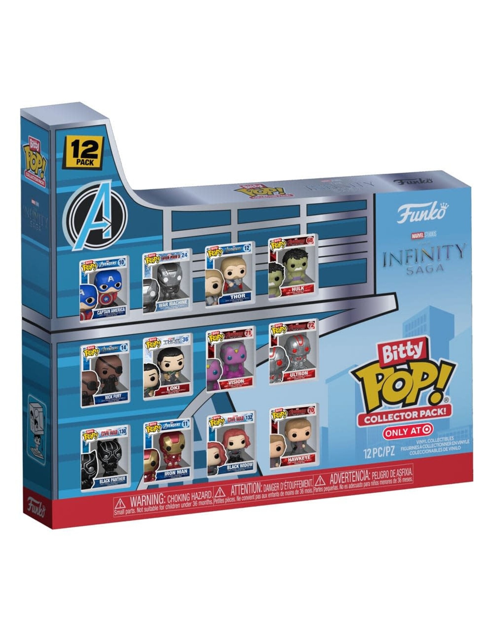 Funko Funko Bitty Pop! Marvel 12-Pack Infinity Saga