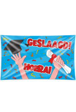 pd party Gevelvlag - Geslaagd Cartoon