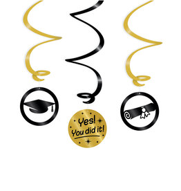 pd party Yes! You Did It! Swirl Deco