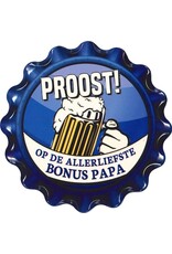 pd party Cap Coaster - Bonus Papa