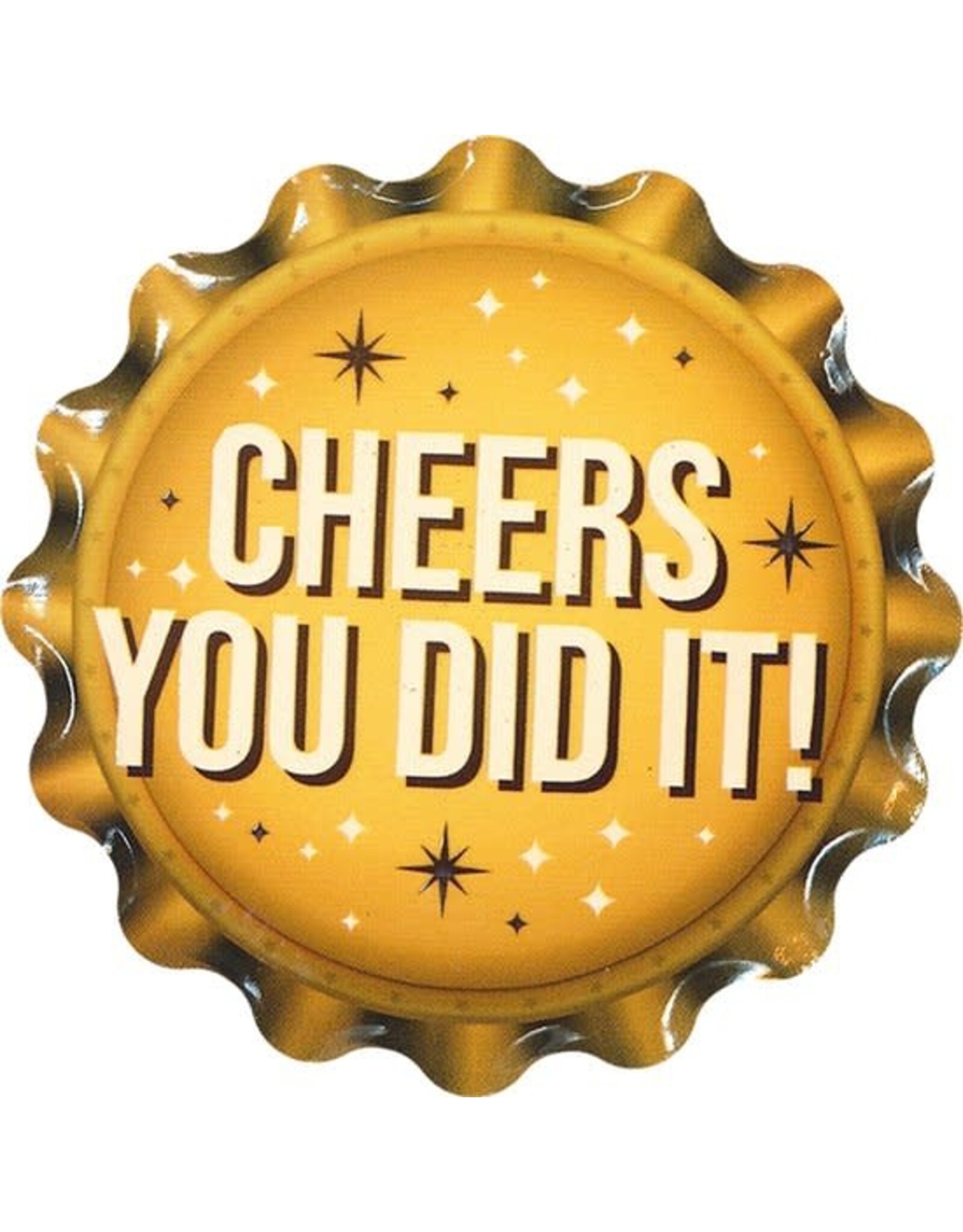 pd party Cap Coaster - You Did It!