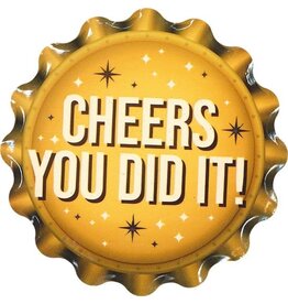 pd party Cap Coaster - You Did It!