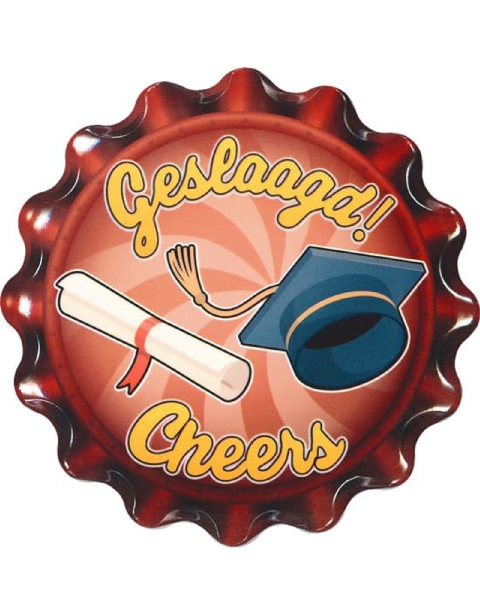 pd party Cap Coaster - Geslaagd School