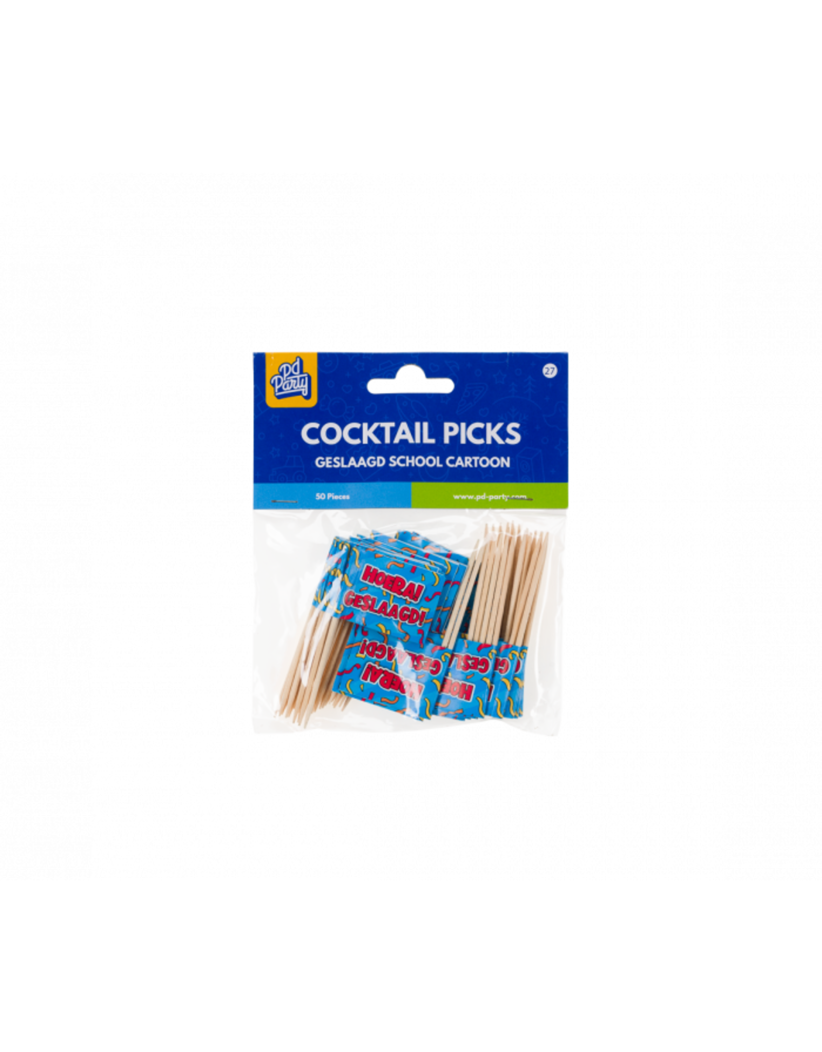 pd party Cocktail Picks - Geslaagd