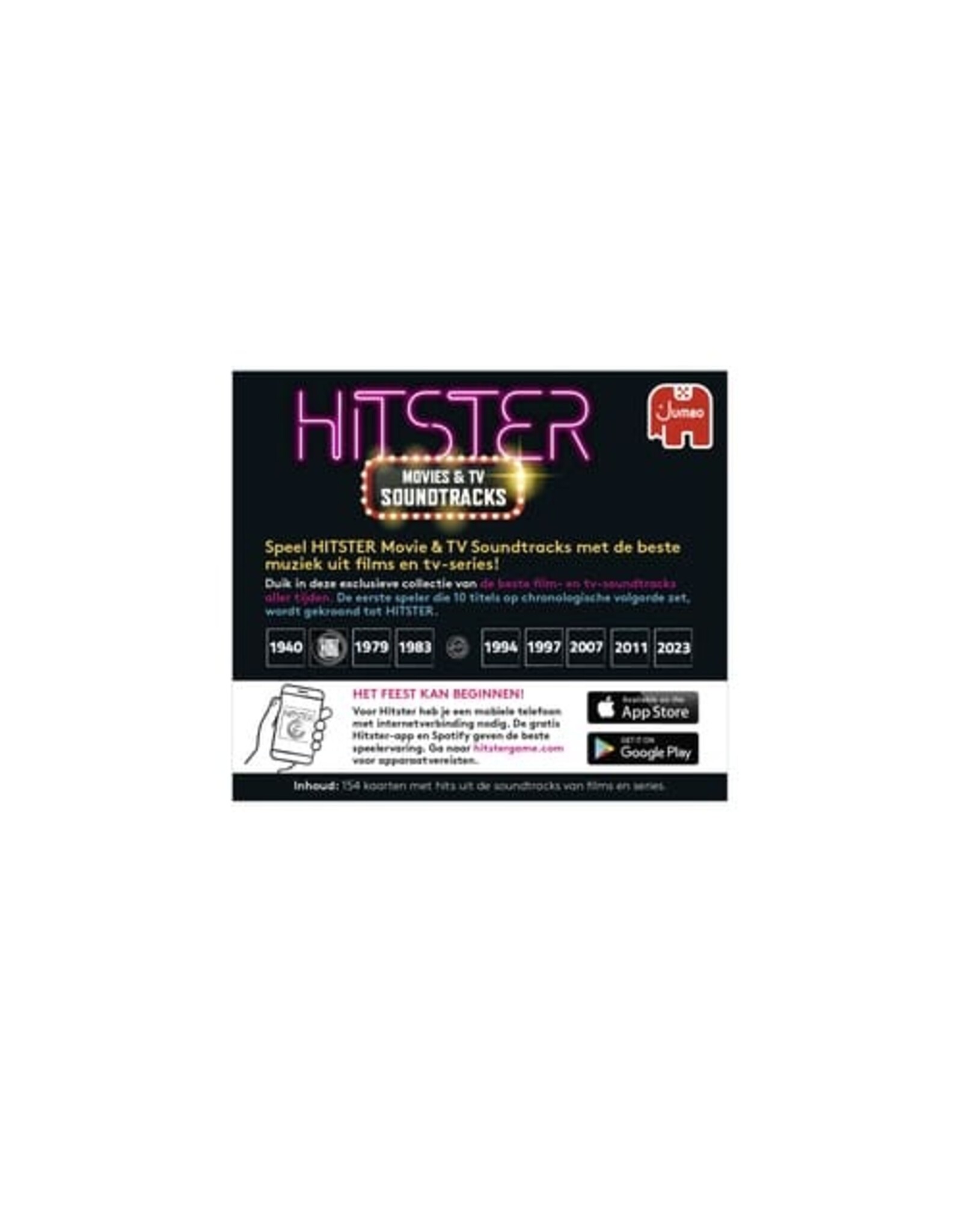 Jumbo Hitster Uitbreiding - Movies & TV Soundtracks