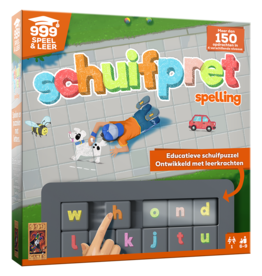 999 Games Schuifpret Spelling