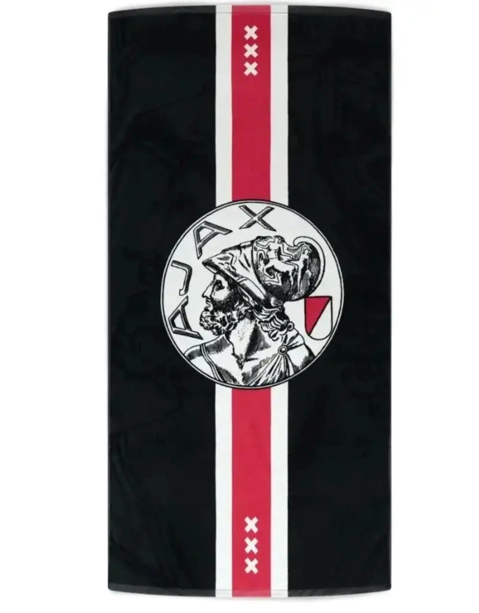 Ajax Amsterdam Ajax Handdoek Zwart Logo