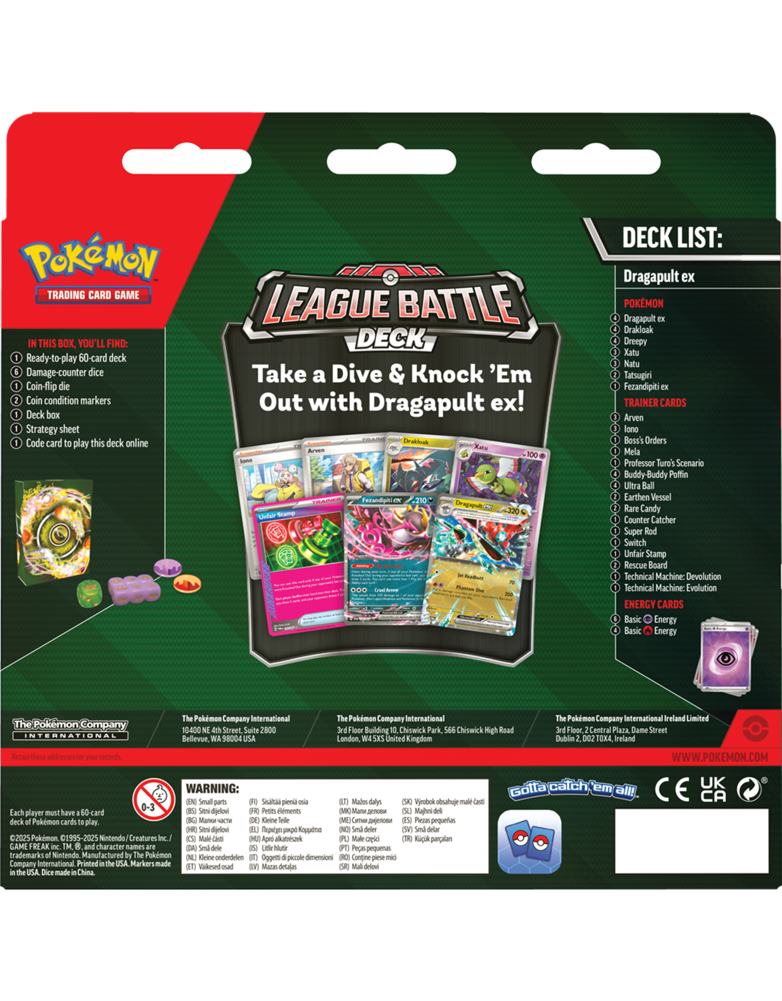Pokemon Pokémon TCG April League Battle Deck