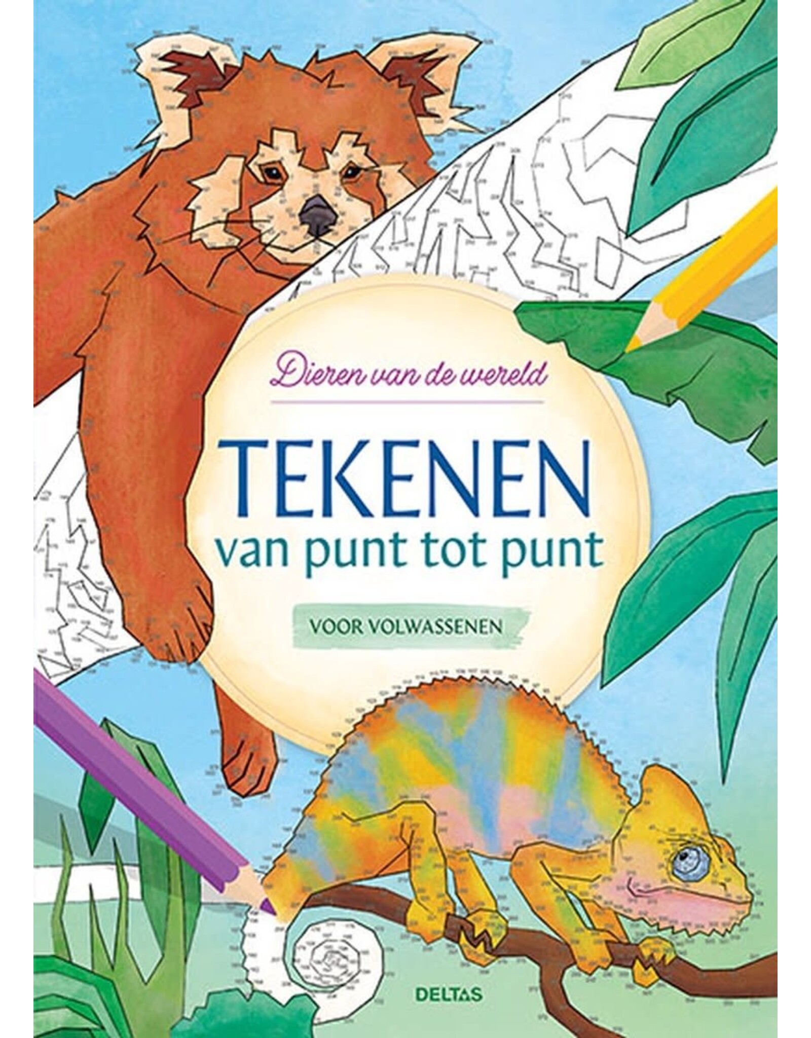 Deltas Tekenen van punt tot punt - Dieren van de wereld