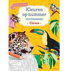 Deltas Kleuren op nummer voor volwassenen - Dieren